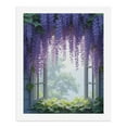 thumbnail image 5 of Paint by Numbers Kit for Adults, Purple Wisteria Window View Nature Paint by Numbers, Easy Paint by Numbers Kit for Adults Beginner, DIY Adult Paint by Number Kits on Canvas, 12x16in Home Decor, 5 of 7