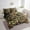 Black Brown Green, variant on Erosebridal Brown Military Green Camo Bedding Twin Size, Aesthetic Camouflage Comforter Sets with Sheets, Reversible 7pcs