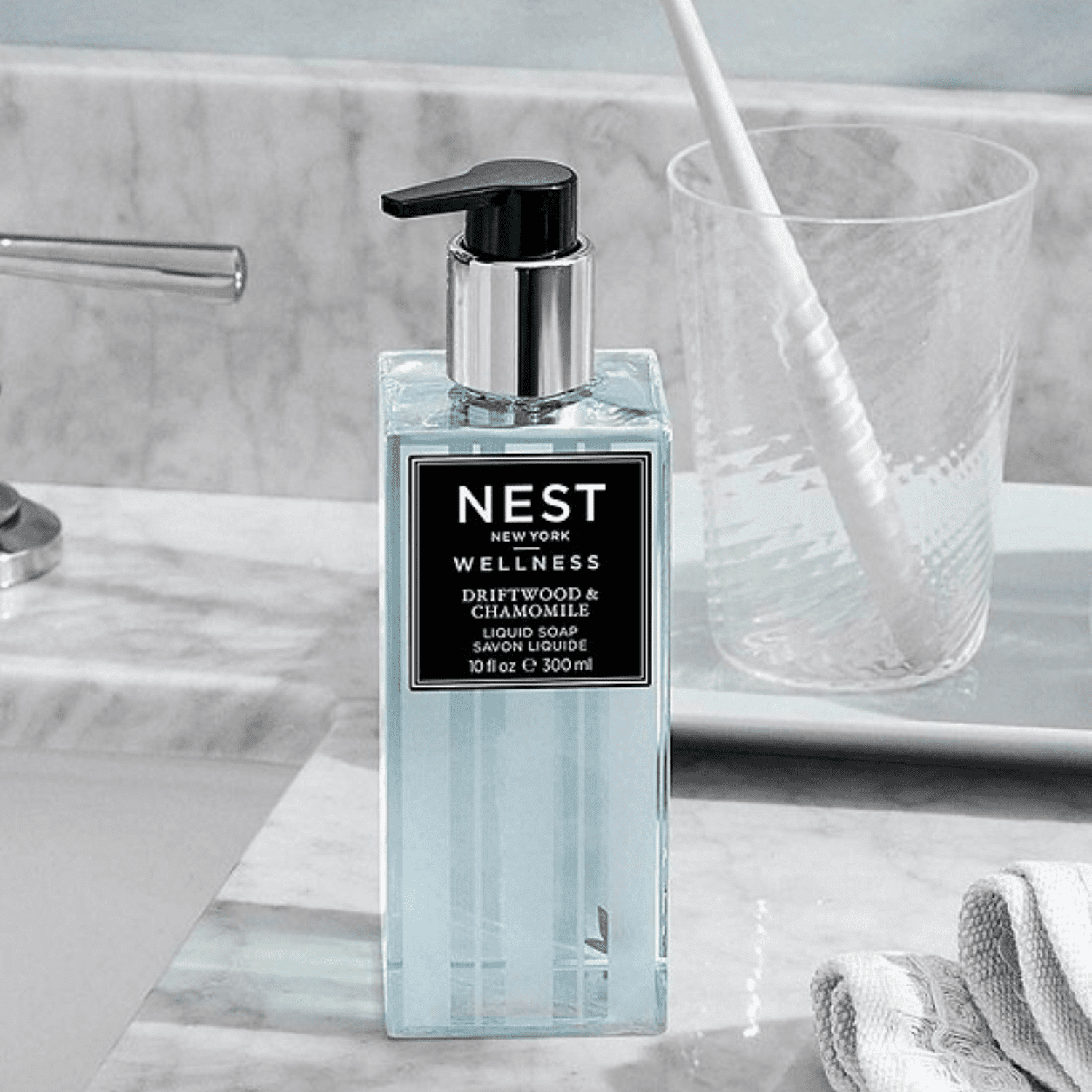 NEST Fragrances Driftwood & Chamomile Liquid Hand Soap, 10 fl oz