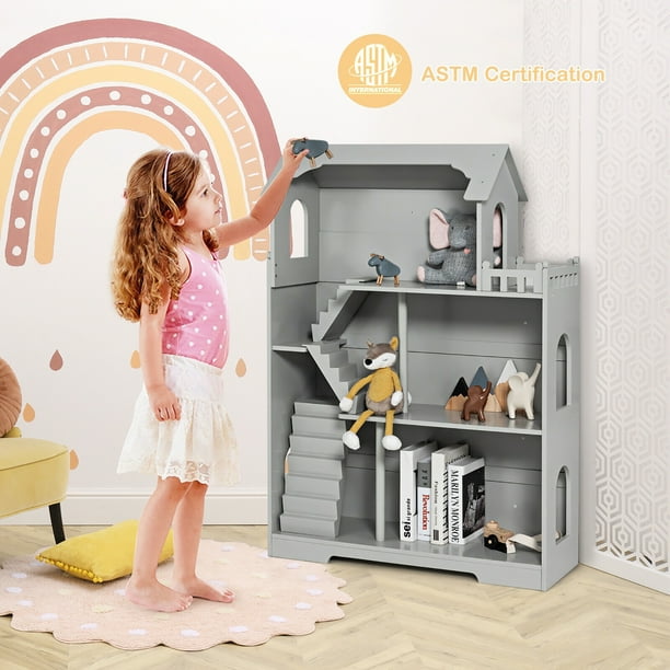 Dollhouse cheap bookcase walmart