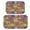 Pioneer Flower Floral Print Pattern-2, variant on Pioneer Flower Floral Print Pattern Bath Mat Set Of 2,Non-Slip Rug for Bathroom,Kitchen,Bedroom,Entrance, 30x17 and 23.5x15.7 Inches