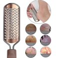 thumbnail image 3 of Rallador de talón de pie para los pies, herramientas de uñas para manicura de acero inoxidable, 1 ud. Afortunado Sencillez, 3 of 5