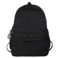 thumbnail image 1 of High School Bag Large Capacity Solid Color Travel Bag Senior High School Student Backpack for Girls, 1 of 8
