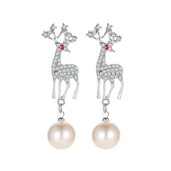Jewelry VerPetridure Women Earrings Christmas Earrings Cute Festive Jewelry Ear Wrap