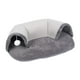 thumbnail image 3 of Túnel y cama para gatos, casa cálida para gatos, nido para mascotas, cojín para dormir para perros lavable a máquina, multifuncional, 65x49x17cm con, 3 of 8