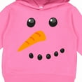 thumbnail image 3 of Inktastic Snowman Face Toddler Hoodie, 3 of 4