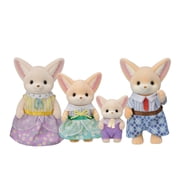 Calico Critters Fennec Fox Family, Set of 4 Collectible Doll Figures