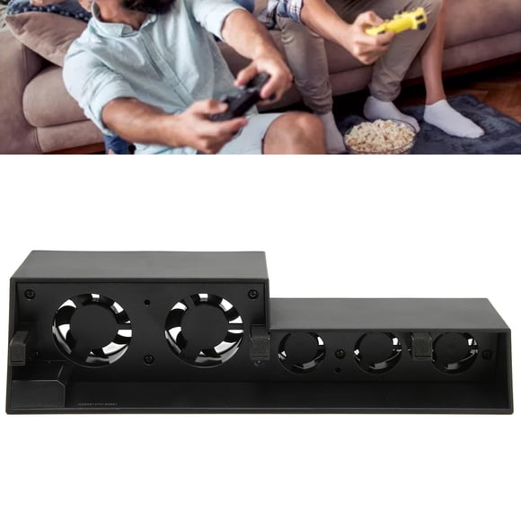 Ventilador de Enfriamiento, Operación Silenciosa de Rendimiento Superior Multifunción USB Cooler EXTERNO PARA 4 Consola de juegos