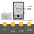 thumbnail image 2 of Temporizador WiFi para piscina SURAIELEC 40A 1HP 120V 2HP 240V para exteriores e interiores, 2 of 7