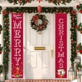 thumbnail image 5 of NWOKYZGH Merry Christmas Banners with String Lights, Christmas Decoration Banners for Outside, Timed Christmas Door Banners, Christmas Decorations for Porch Sign, Indoor, Yard, 5 of 6