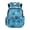 Dog Paw & Bone Pattern, variant on FUIALDOLG Multi-Pocket Casual Daypack for Back to School Outdoor, 600D Polyester Large Capacity School Bag, Basketball Star Hoop Pattern