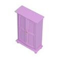 thumbnail image 4 of Armario De Juguete En Miniatura, Accesorio Para Casa De Muñecas, Armario Para Casa De Muñecas, Material De Abedul Realista Para Niños Para Casa De Muñecas Para Niños, 4 of 7