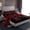 Red, variant on Castle Fairy Honeycomb Video Game Twin Sheet Sets,Abstract Futuristic Plaid Bedding