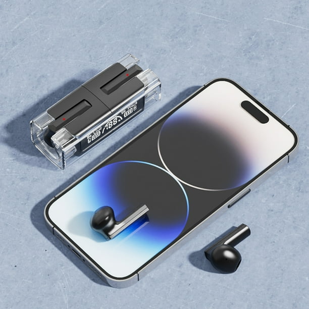 Audífonos de moda montados en la oreja inalámbricos compatibles con Bluetooth (Negro) Ehuebsd Para estrenar