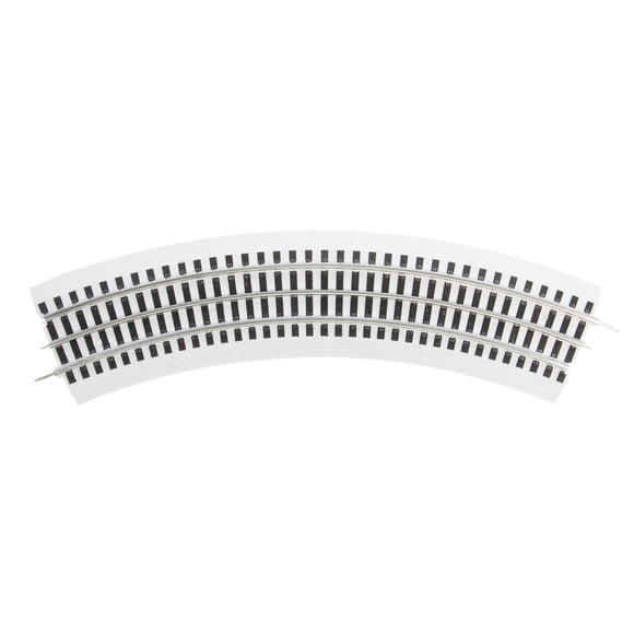 Riel Curvo Lionel O36 FasTrack 4 Piezas Base Blanca