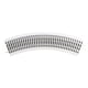 thumbnail image 1 of Riel Curvo Lionel O36 FasTrack 4 Piezas Base Blanca, 1 of 4