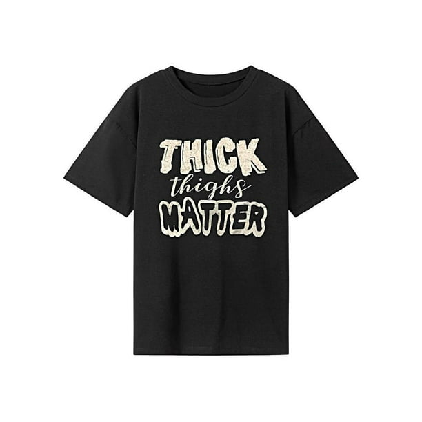 Camiseta con Cuello Redondo para Mujer, Camiseta Básica para El Trabajo, Viaje Por La Calle, Regalo para Mujer L