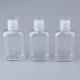 thumbnail image 1 of 3 envases recargables de 150 ml para viajes, frascos cosméticos exprimibles de plástico con tapas para lociones, champús, acondicionadores, aceites es Tapas claras Baoblaze botellas de loción vacías exprimir, 1 of 8