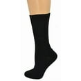 thumbnail image 4 of Sierra Socks Midweight Crew Socks, Organic Cotton, Kids’ School Uniform, 3-Pack Fit Boys, 4 of 5