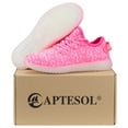 thumbnail image 5 of APTESOL Unisex LED Light Up Shoes Women Men Breathable Colorfull Flashing Sneakers Valentine's Day Halloween Xmas School Birthday Party Dance Shoes(Pink,10 W/10 M), 5 of 7