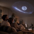 thumbnail image 2 of Galaxy Projector Star Sunset Lamp Space Night Light for Bedroom Aurora Planetarium De Galaxias para Mini USB Starry Sky Astronaut Fantasy Ceiling Wall LED Moon Nightlights Decor (2 Projection Films), 2 of 5