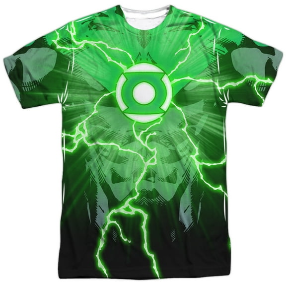 Justice League Of America Men's  John Burst Sublimation T-shirt White