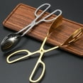 thumbnail image 2 of CSCHome Salad Tongs Premium Stainless Steel Kitchen Tongs Kitchen Utensils Buffet Tongs, Cake Tongs Bread Tongs for Bakery Cake Shop, 2 of 6