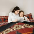 thumbnail image 5 of Feelyou Western Boho Aztec Twin Comforter Sets, Cowgirl Cowboy Bedding Set, 2-Piece, 5 of 8
