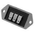 thumbnail image 2 of Voltage Regulator 3 Terminals 2575503S 41 403 04 Aluminum Alloy Heat Dissipating for 8-25HP Engines with 15A Alternators Replacement for Kohler CH20 ANGGREK Otros, 2 of 8