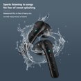 thumbnail image 3 of Reducción de ruido TWS Auriculares para juegos IPX5 impermeable inalámbrico en funcionamiento Fitness Bluetooth-compatible con auriculares con estuche de carga verde Inevent EL014537-05, 3 of 7