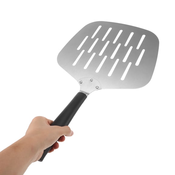 ELAYARD Stainless Steel Pizza Peel with Perforated Blade and Ergonomic Lightweight Handle for Easy and Efficient Kitchen Use
