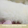 thumbnail image 5 of Fur Steering Wheel Cover, Plush Faux Fur Fuzzy Steering Cover Non-Slip for Car Truck Van SUV, Fits 14.5-15.5" Steering Wheel, 5 of 6