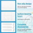 thumbnail image 2 of 3PCS Universal Swimming Pool Ladder Steps, Swimming Pool Replacement Ladder Steps,with Stainless Ste, 2 of 5