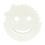 Scrub Daddy’s Dye Free Scrub Mommy - Non-Scratch Dish Scrubber Cleaning Sponge Multi-Surface Safe – Dye Free Dual-Sided Dish Sponge for Scrubbing and Wiping, 1 Count