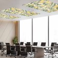 thumbnail image 5 of Fluorescent Light Covers 1 Pack 4x2 ft Flower Leaf Ceiling Light Covers Yellow Lemon Light Filters for Classroom, Office & Home, Drop Ceiling Light Covers, 5 of 8