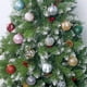 thumbnail image 2 of 12 unids/caja bola de Navidad brillo amplia aplicación plástico árbol de Navidad bolas decorativas colgantes para fiesta, 2 of 5