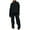 Black, variant on Yuyuzo Womens Two Piece Outfits Fall Winter Fleece Lined Tracksuit Half Zip Sweatshirt Jogger Pants