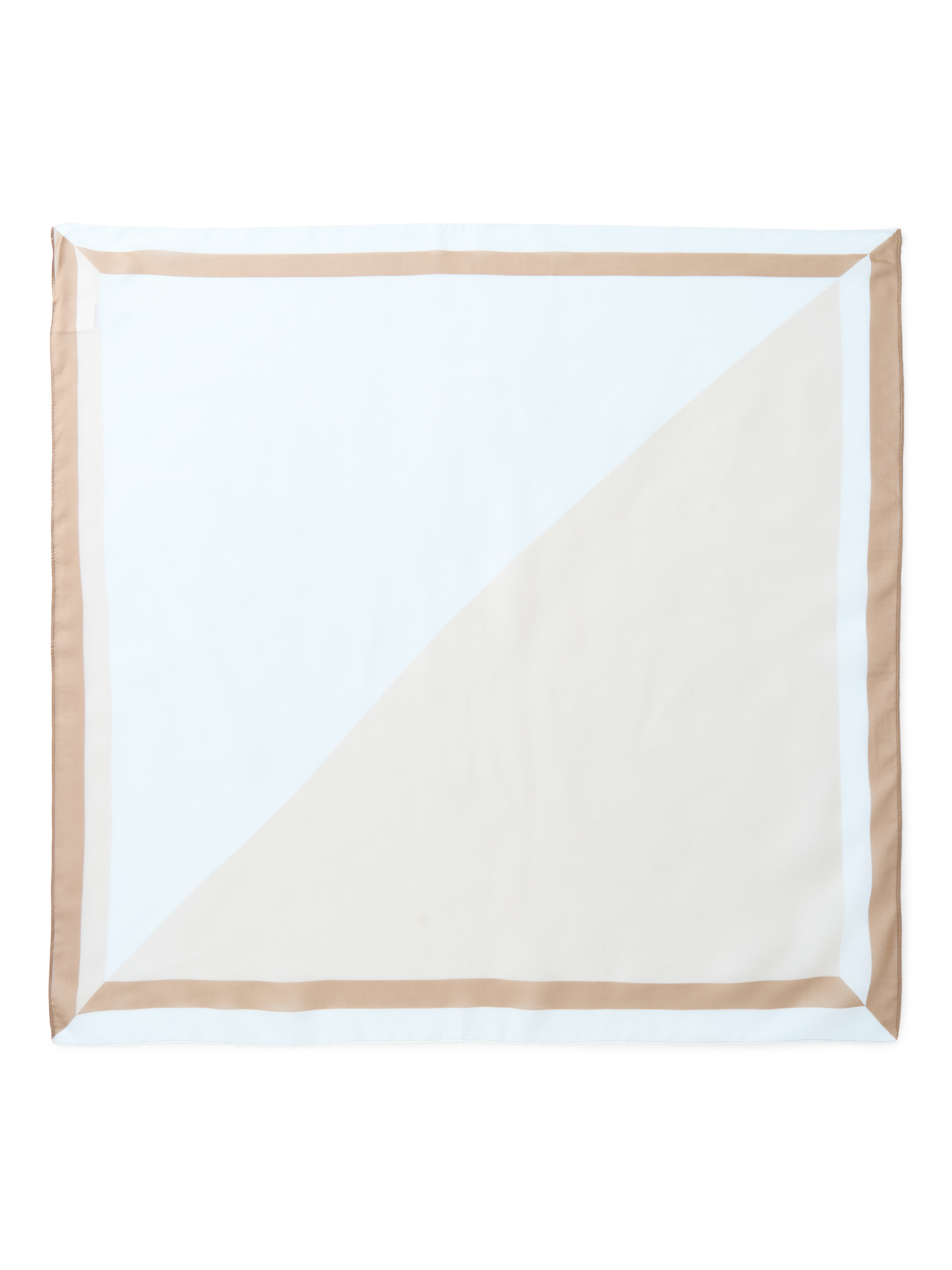 Time and Tru Women's Printed Square Scarf - Vintage Geometric Pattern