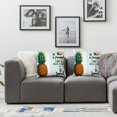 thumbnail image 3 of GOSMITH Inspirational Gifts for Women Teenage Girls, Pineapple Gifts for Women, Be a Pineapple 2-Piece Plush Pillowcase Set - Soft and Durable White, 3 of 6