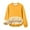 Yellow, variant on AherBiu Crewneck Sweatshirts for Women Fleece Lined Thermal Warm Basic Winter Long Sleeve Tops Pullover
