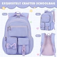 thumbnail image 7 of DAKIMOE School Backpacks for Teens Cute Girlish Middle High School Bookbag Large Capacity Lightweight Waterproof Daypack for College Students, 7 of 7