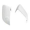 thumbnail image 4 of par de molduras para espejo retrovisor para el modelo 3 2017-2022, carcasa de espejo retrovisor lateral 109229201D 109229001D, color blanco, 4 of 5