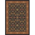 thumbnail image 1 of Milliken Pastiche Area Rug KAMIL EBONY Kamil Ebony Bordered Mirrored 10' 9" x 13' 2" Rectangle, 1 of 1