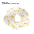 thumbnail image 7 of harmtty Saliva Towel Watermelon Pattern Super Absorbent Soft Baby Petal Bibs for Toddlers,11, 7 of 7