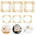 thumbnail image 6 of KALLORY 6-Piece Vintage Mini Photo Frame Set for Wall Hanging, Crafts, Home Decor, Small Picture Frames Collection, 6 of 11
