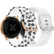 AoBeeLi Compatible with Samsung Galaxy Watch3 41mm/Samsung Galaxy Watch 42mm/Gear S2 Classic/Gear Sport/Active Watch