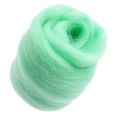 thumbnail image 3 of Mechas tejidas a mano Hugo Material de fieltro de lana 10g Verde cro, 3 of 8