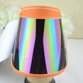 thumbnail image 6 of Windfall Unisex Hologram Sun Visors Hat UV Protective Hat Cap Wide Brim Thicker Sunhat, 6 of 7