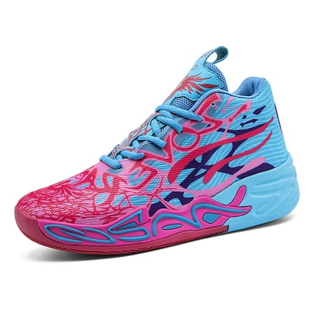 Bolognifi Men's Basketball Shoe Training Sports Competition Anti Slip Outdoor Running Shoes