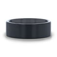 thumbnail image 7 of San Antonio Tungsten Men Wedding Ring Flat Black Brushed Finish, 7 of 7